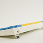 Leopold FC660M Yellow/Blue PD White Case 65% Double Shot PBT Mechanical Keyboard