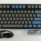 Leopold FC750R OE Blue/Grey TKL Double Shot PBT Mechanical Keyboard