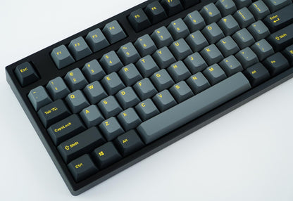 Leopold FC750R Ash Yellow PD TKL Double Shot PBT Mechanical Keyboard