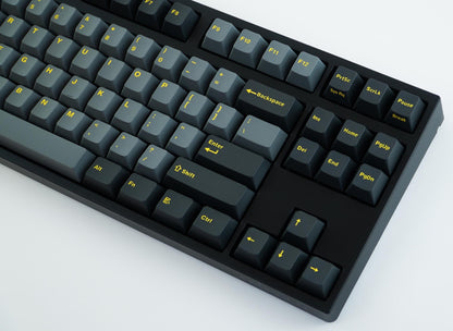 Leopold FC750R Ash Yellow PD TKL Double Shot PBT Mechanical Keyboard