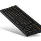 Leopold FC980M Dark Grey/Yellow PD Double Shot PBT Mechanical Keyboard