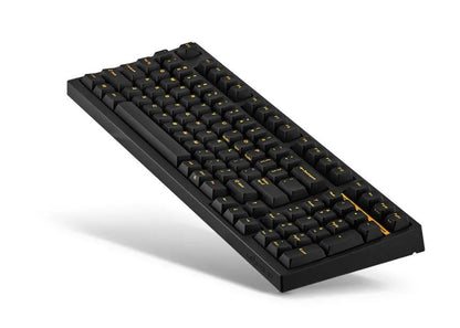 Leopold FC980M Dark Grey/Yellow PD Double Shot PBT Mechanical Keyboard