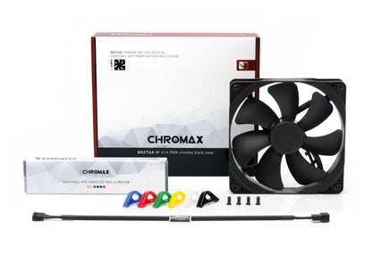 Noctua NF-A14 PWM CH.BK.S CHROMAX BLACK SWAP