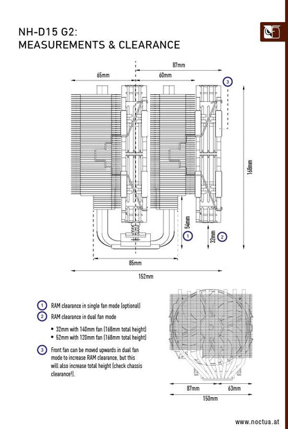 Noctua NH-D15 G2 High Base Convexity