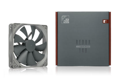 Noctua NF-P14s redux-1200 PWM 140x140x25mm, 4-pin PWM. 1200rpm