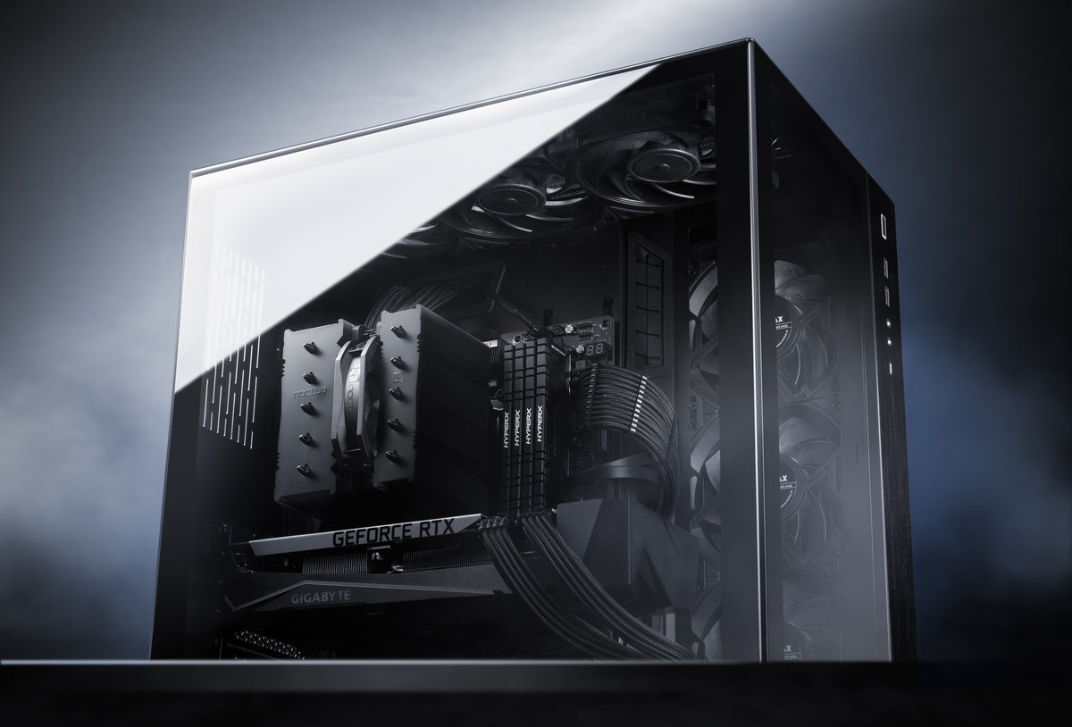 NH-D12L chromax.black Compact 120mm dual tower cooler