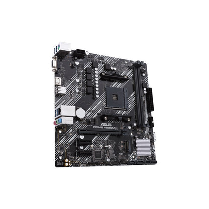 ASUS AMD A520 (Ryzen AM4) micro ATX motherboard with M.2 support, 1 Gb Ethernet, HDMI/D-Sub, SATA 6 Gbps, USB 3.2 Gen 1 Type-A (PRIME A520M-K)