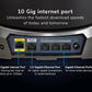 NETGEAR AXE11000 Orbi 960 Series - Wifi Mesh Router with 2 Satellites 10.8Gbps, 10 Gig Port, 3-Pack (RBKE963B-100APS)