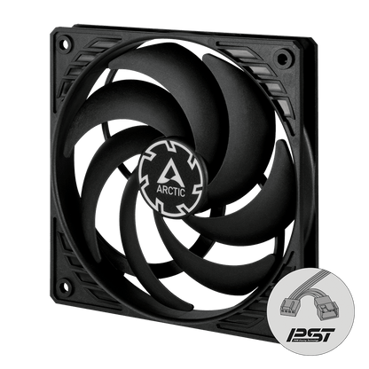 ARCTIC P12 Slim PWM PST 120 mm Low-Profile PWM Fan with Cable Splitter (ACFAN00187A)