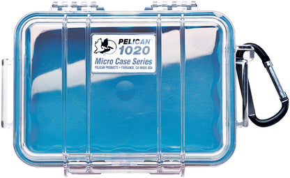 PELICAN 1020 Micro Case | Clear Black, Yellow, Red, Blue