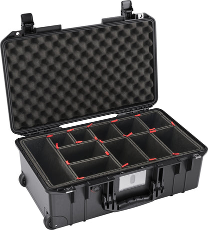 Pelican 1535 Air Carry-On Case w/ TrekPak Divider System Black