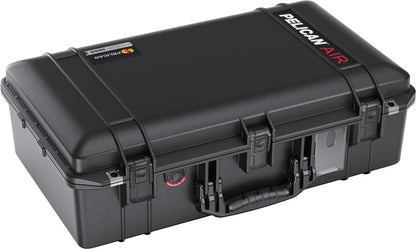 Pelican 1555 Air Case  with lid and Trek Pak, Insert, Black (015550-0050-110)