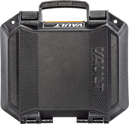 Pelican V100 Vault Small Pistol Case w/ Foam Black