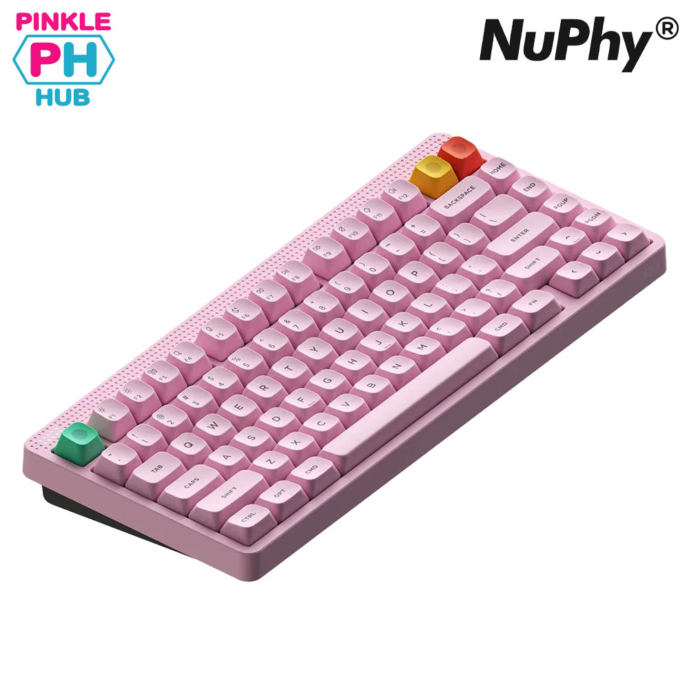 Nuphy Wireless Mechanical Keyboard (Light Pink) (Blush Max Switch)