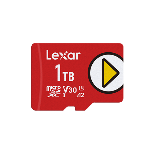 Lexar PLAY microSDHC™ UHS-I cards