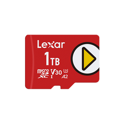 Lexar PLAY microSDHC™ UHS-I cards