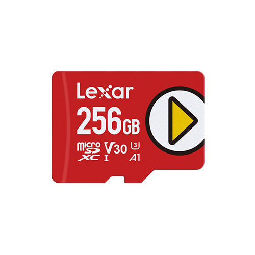 Lexar PLAY microSDHC™ UHS-I cards