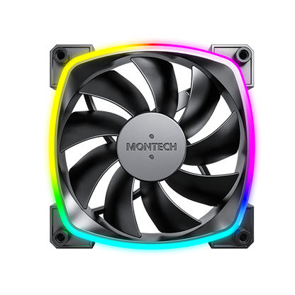 Montech AX120 PWM Black Chassis Fan