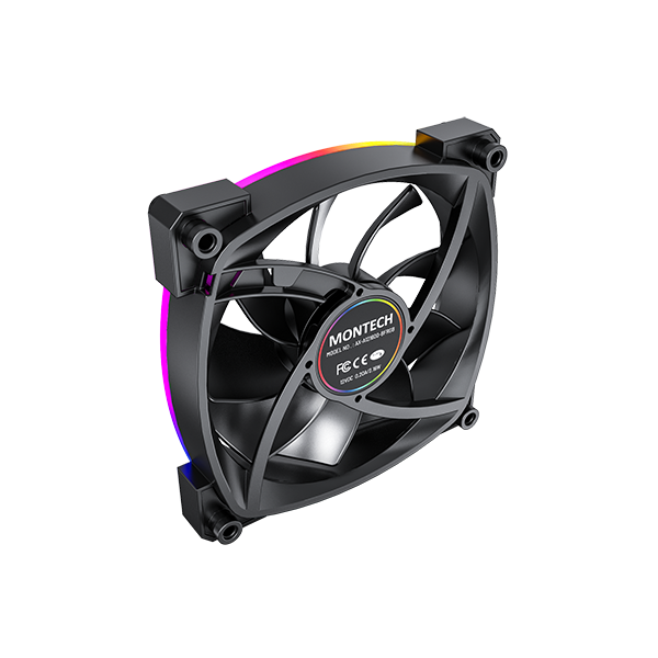 Montech AX120 PWM Black Chassis Fan