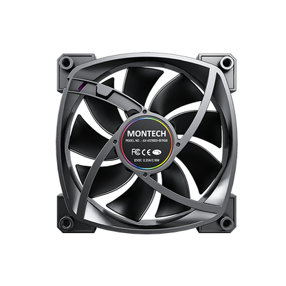 Montech AX120 PWM Black Chassis Fan