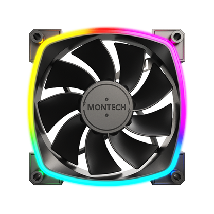 Montech RX120 120mm PWM Case / Radiator - Reverse Fan