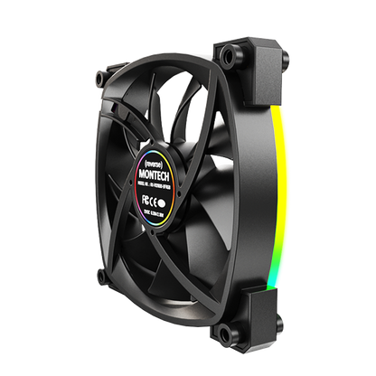 Montech RX120 120mm PWM Case / Radiator - Reverse Fan