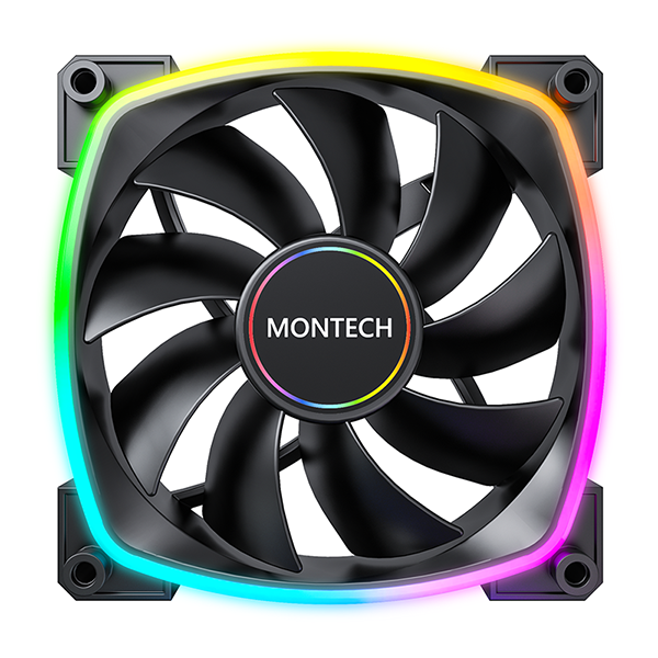 Montech AX140 140mm PWM Case / Radiator Fan