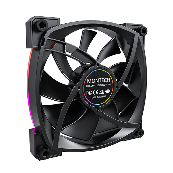 Montech AX140 140mm PWM Case / Radiator Fan