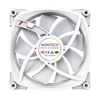 Montech AX140 140mm PWM Case / Radiator Fan