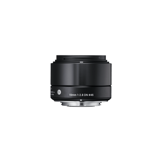 SIGMA 19/2.8 DN (Black/Silver) for MFT