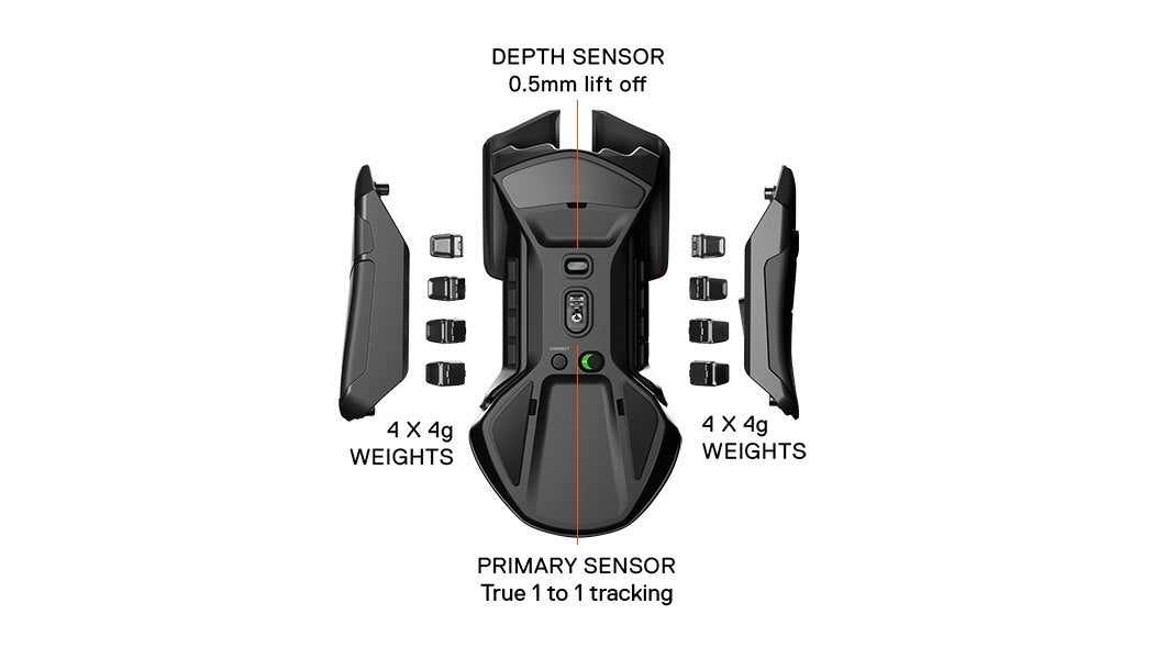 Steel Series RIVAL 650 WIRELESS Dual Optical Sensor Esports Mouse (62456)