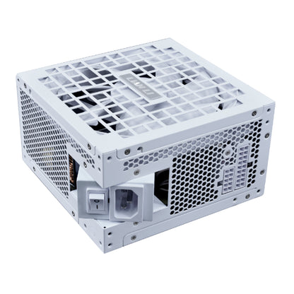 LIAN LI RS 1000W Rotational Shift Fully Modular ATX Power Supply (W/USB Fan Hub) - Black | White