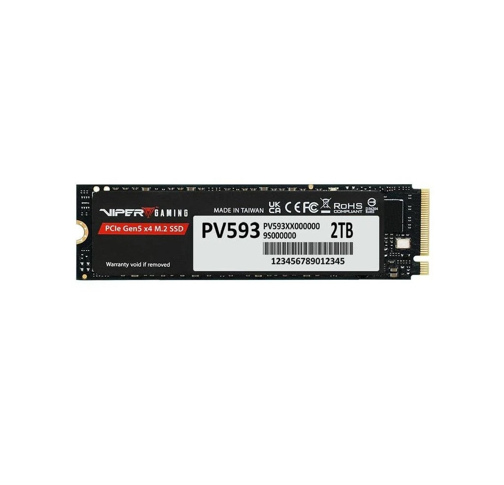 Patriot Viper Gaming PV563 1TB / 2TB PCIe Gen5 x4 M.2 2280