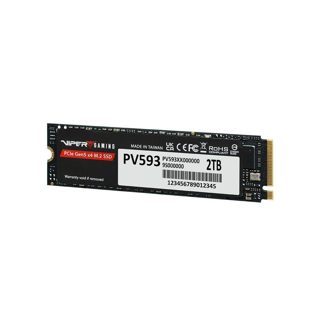 Patriot Viper Gaming PV563 1TB / 2TB PCIe Gen5 x4 M.2 2280