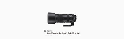 SIGMA 60-600/4.5-6.3 DG OS HSM Sports for CANON