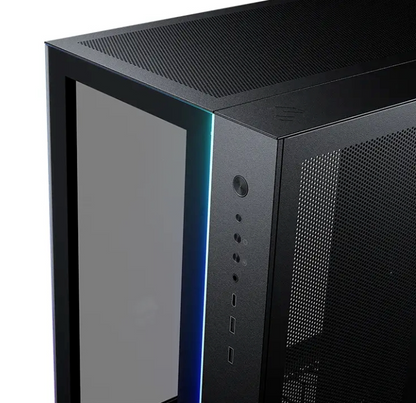 MetallicGear Neo Qube 2 Mid Tower, Double Tempered Glass Panel