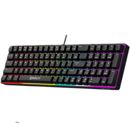 INPLAY BK850 RAINBOW LIGHT I 85 KEY GAMING KEYBOARD