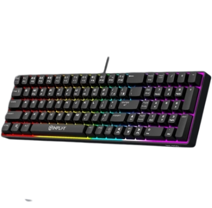 INPLAY BK850 RAINBOW LIGHT I 85 KEY GAMING KEYBOARD