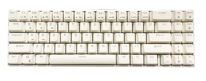 Royal Kludge RK71 Dual-Mode RGB 71 Keys Hot Swappable Mechanical Keyboard White (Blue Switch)