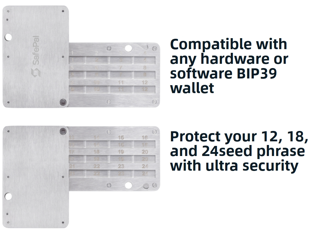 SafePal Cypher Seed Board