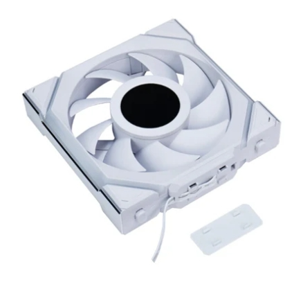 Lian Li Uni Fan SL Wireless LCD 120 - White (Single Fan)