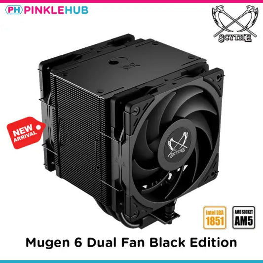 Scythe Mugen 6 Dual Fan Black Edition CPU Air Cooler CPU AIR COOLERS