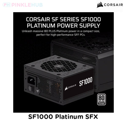 Corsair SF Series SF1000 Fully Modular 80 PLUS Platinum SFX Power Supply