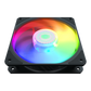 Cooler SICKLEFLOW 120 ARGB 3IN1 Square Frame Fan, ARGB 3-Pin Customizable LEDS, Air Balance Curve Blade, Sealed Bearing, 120mm PWM Control for Computer Case & Liquid Radiator (MFX-B2DN-183PA-R1)