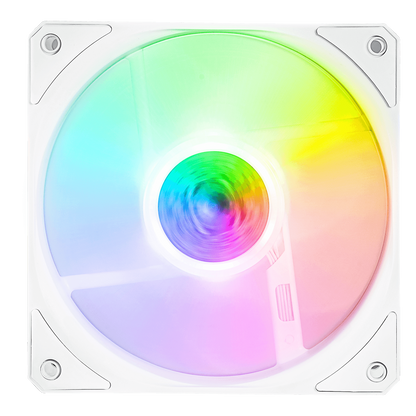 CoolerMaster SICKLEFLOW 120 ARGB WHITE EDITION 20mm ARGB PC Case Fan (MFX-B2DW-18NPA-R1 FN1533)