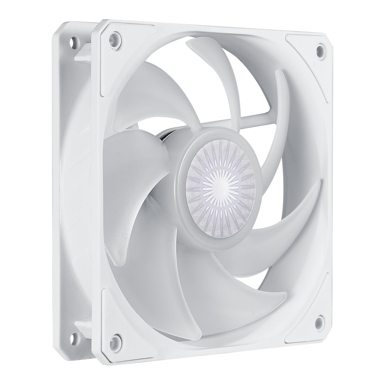 CoolerMaster SICKLEFLOW 120 ARGB WHITE EDITION 20mm ARGB PC Case Fan (MFX-B2DW-18NPA-R1 FN1533)