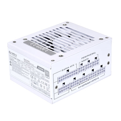 Lian Li SP850 850Watt, SFX 80 Plus Gold Fully Modular Power Supply - WHITE