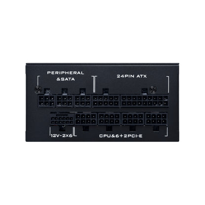 Lian Li SP1000D Platinum 1000W SFX Power Supply with 12V-2x6 Connectors (Black)