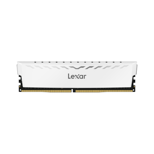 Lexar THOR DDR4 8GB UDIMM Desktop Memory, White- High-computing power for stabilized performance (LD4BU008G-R3600GSWG)
