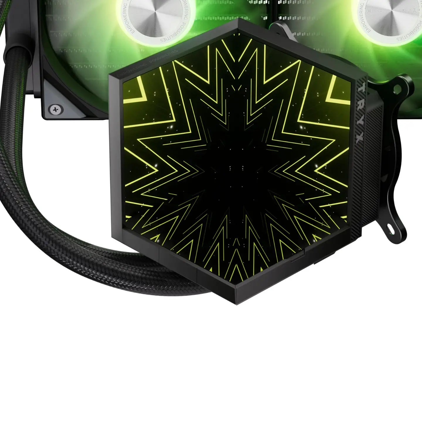 TRYX STAGE 360 4.0'' Dual-Screen AIO Cooler